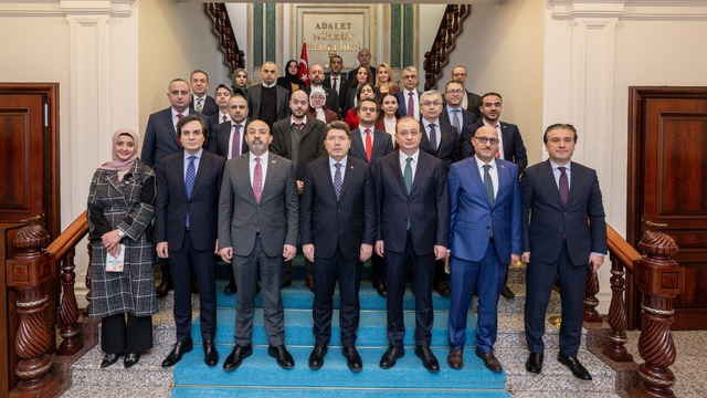 Adalet Bakanı Tunç, Filistin Başsavcısı Al-Khatib'i kabul etti