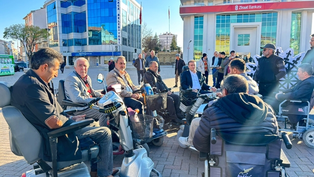 Alaca Kaymakamı Dinçer'den 3 Aralık Dünya Engelliler Günü Ziyareti