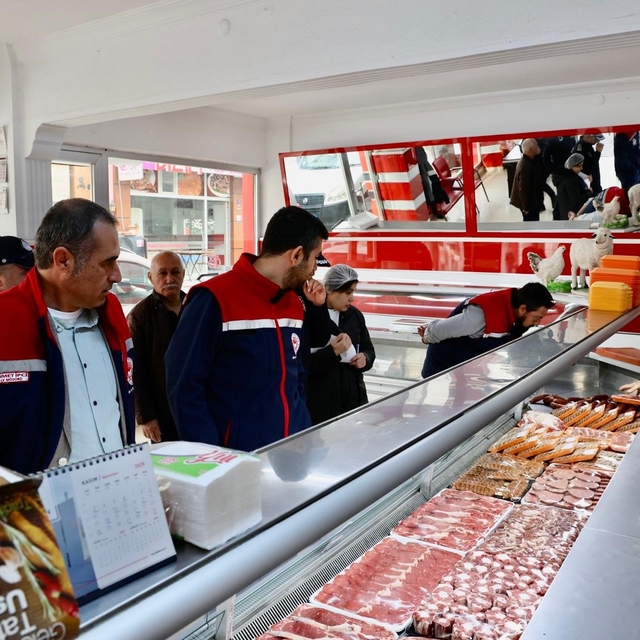 Kasaplarda gıda güvenliği için sıkı denetim