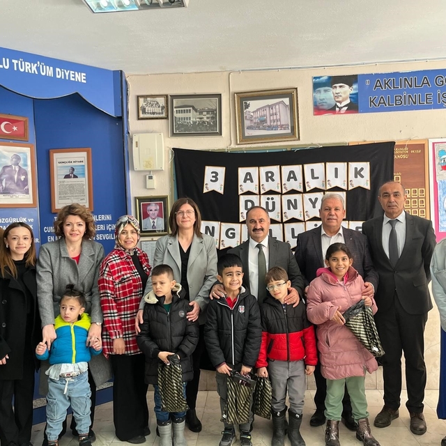 Buldan Milli Eğitim özel öğrencileri unutmadı