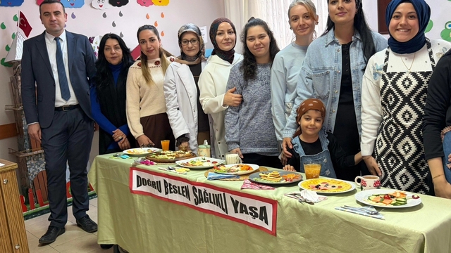 Bilecik'te eğitici ve sağlıklı tabaklar hazırlandı