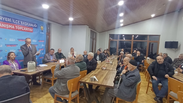 AK Parti Pazaryeri İlçe Danışma Meclisi Toplantısı gerçekleştirildi