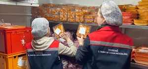 Tekirdağ'da toplu tüketim yerlerinde eş zamanlı gıda denetimi