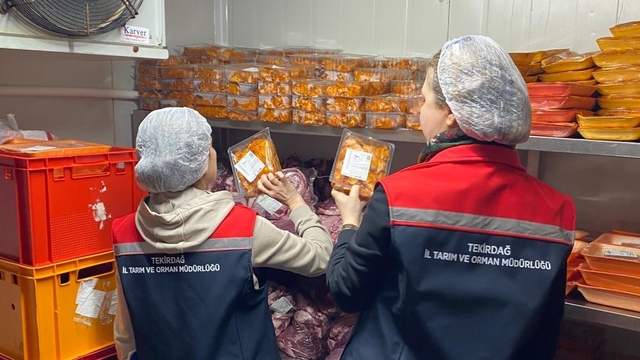 Tekirdağ'da toplu tüketim yerlerinde eş zamanlı gıda denetimi