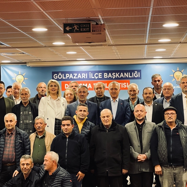 AK Parti'nin Gölpazarı çıkarması büyük ilgi gördü