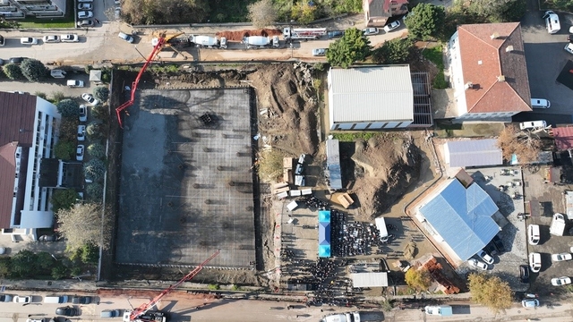 Çiftlik Ulu Cami'nin temeli törenle atıldı