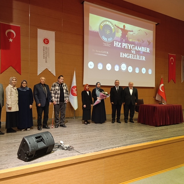 Aydın'da 'Peygamberimiz ve Engelliler' konferansı düzenlendi