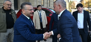 Belarus'un Ankara Büyükelçisi Glaz, Eskişehir Valisi Aksoy'u ziyaret etti