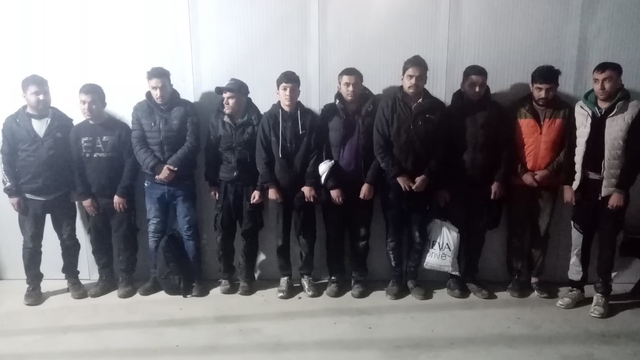 Edirne'de 20 düzensiz göçmen yakalandı