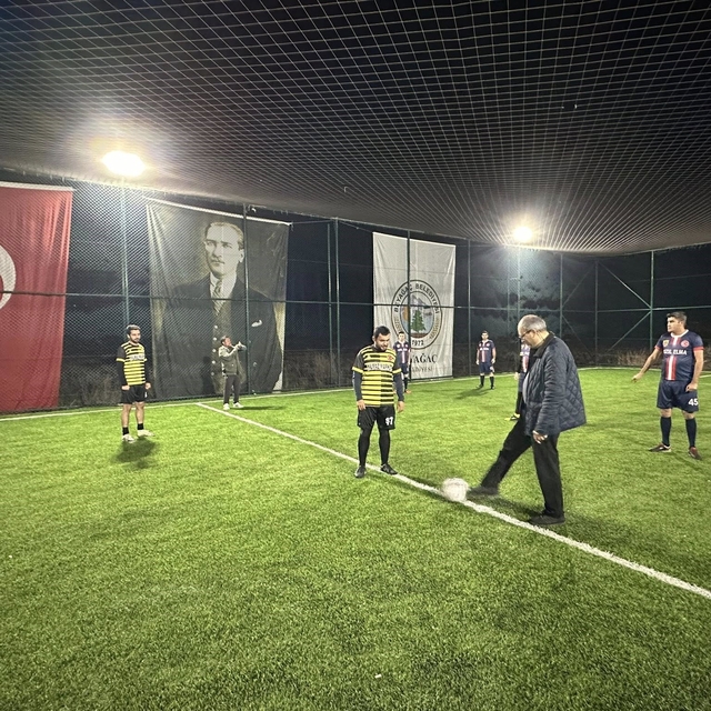 Beyağaç Belediyesi 2025 Halı Saha Turnuvası büyük bir heyecanla başladı