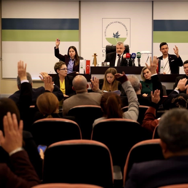 Osmangazi'de yılın son meclis toplantısı gerçekleştirildi
