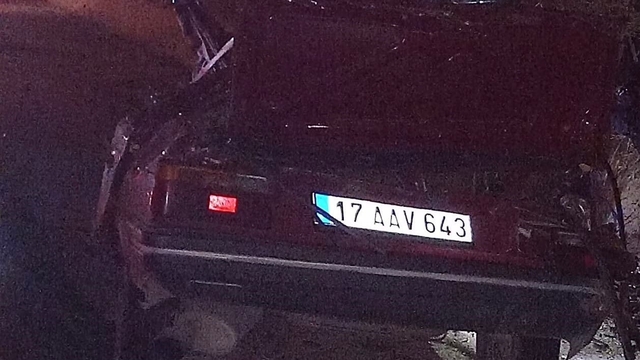 Direksiyon hakimiyetini kaybedip ağaca çarpan sürücü hayatını kaybetti