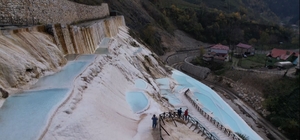 Göksu Travertenleri yılı rekor ziyaretçiyle kapatıyor