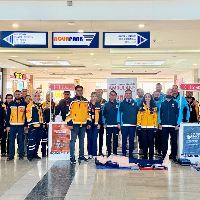 Mardin'de Acil Sağlık Hizmetleri Haftası etkinlikleri