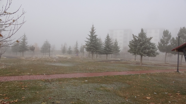 Bitlis'te sis ulaşımı olumsuz etkiledi