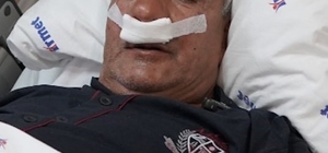 65 yaşındaki adamın burnundan 100 gramlık taş çıkarıldı