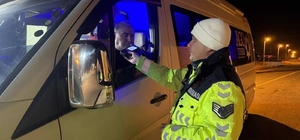 Trafik uygulamasında 49 araç trafikten men edildi