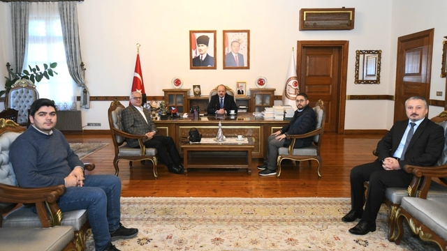 Kastamonu Gazeteciler Derneği'nden Vali Dallı'ya ziyaret