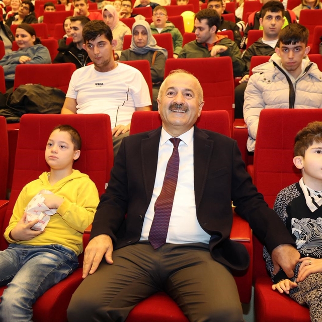 Özel çocukların sinema keyfi