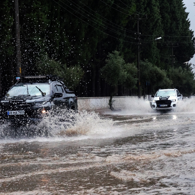 Muğla'nın 5 ilçesi için kuvvetli sağanak uyarısı