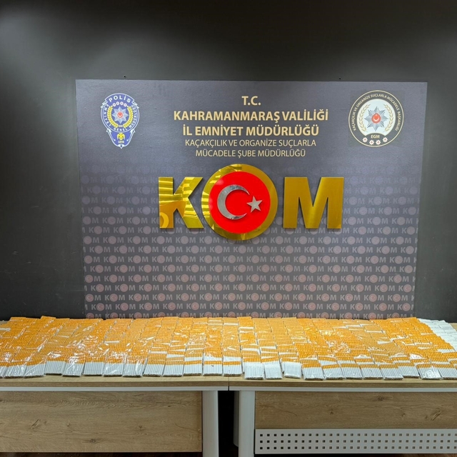 Kahramanmaraş'ta kaçakçılık operasyonları: 4 gözaltı