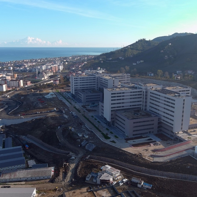 Ordu Şehir Hastanesi'nin altyapı çalışmaları tamamlandı