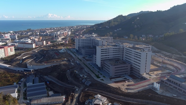 Ordu Şehir Hastanesi'nin altyapı çalışmaları tamamlandı