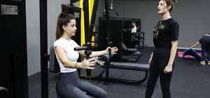 Denizli Kız Öğrenci Yurtlarında fitness salonu hizmete girdi