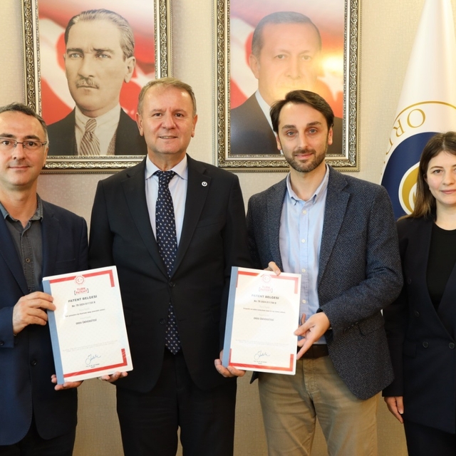 ODÜ'de geliştirilen 2 buluş patentle tescillendi