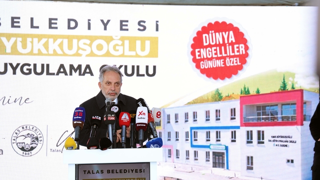 Talas'ta Yunus Büyükkuşoğlu Özel Eğitim Okulu hizmete açıldı