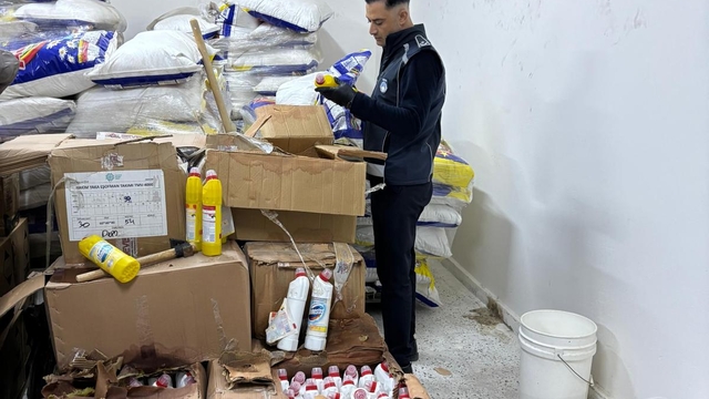 Şanlıurfa'da sahte deterjan üretimi yapan 2 depo mühürlendi
