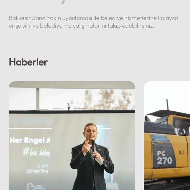 Balıkesir Büyükşehir'e ulaşmak bir tık kadar kolay
"Balıkesir Yakınında" va...