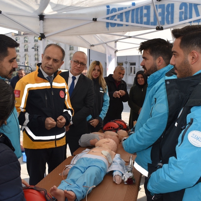 Elazığ'da Acil Sağlık Hizmetleri Haftası etkinlikleri