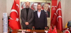 Söke Belediye Başkanı Arıkan, MHP İlçe Teşkilatı ile bir araya geldi