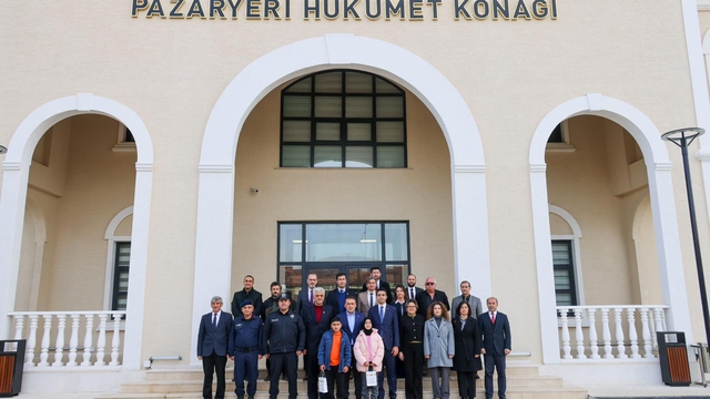 Bilecik Valisi Sözer'den Kaymakam Kara'ya ziyaret