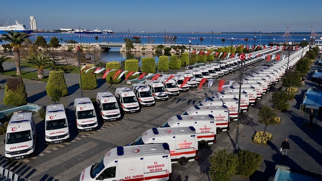 Samsun'da 100 yeni ambulans hizmete girecek