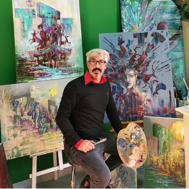 Ressam Atilla SANKO Sanat Galerisi'nde sergi açacak