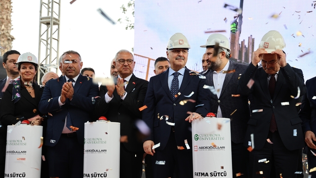Adana'da Fatma Sütcü Kardiyoloji Merkezi'nin temeli atıldı