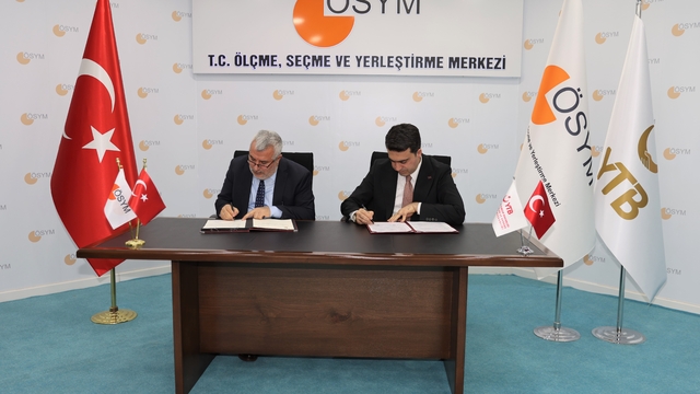 ÖSYM ile YTB arasında işbirliği protokolü imzalandı