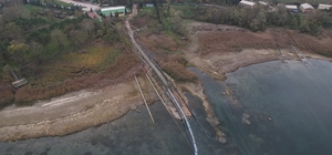 Milyonlar susuzlukla karşı karşıya: Sapanca Gölü her gün santim santim yok...