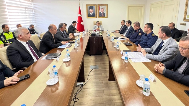 Sinop'ta kış mevsimi trafik tedbirleri toplantısı