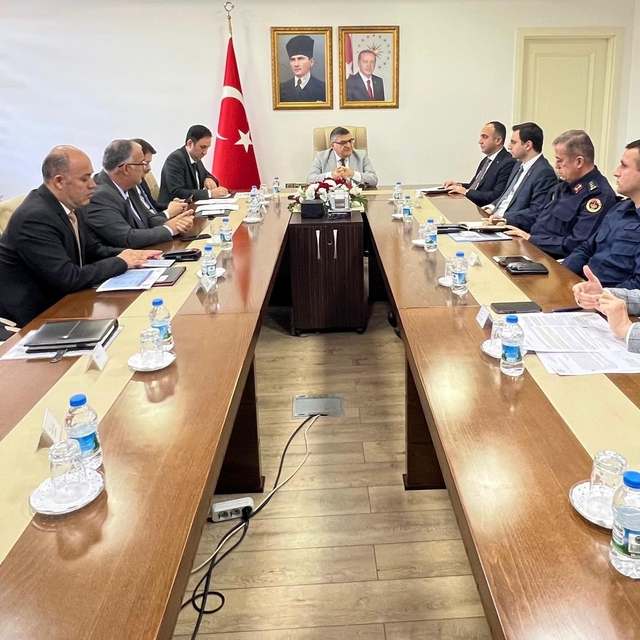 Sinop'ta kış mevsimi trafik tedbirleri toplantısı