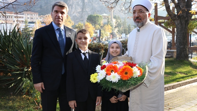 Diyanet İşleri Başkanı Arpaguş, Amasya'da