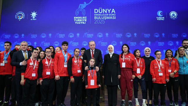 Cumhurbaşkanı Erdoğan, Engelsiz Türkiye Yüzyılı Dünya Engelliler Günü Buluşması'nda konuştu: (3)