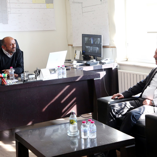 Beypazarı Belediye Başkanı Kasap'tan madencilere ziyaret