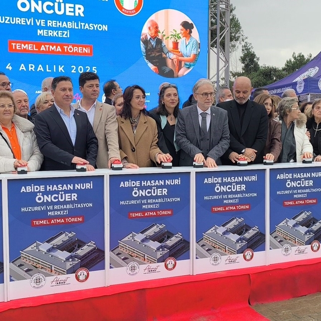 Hasan Nuri ve Abide Öncüer Huzurevi'nin temeli dualarla atıldı