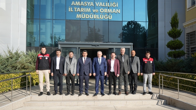 Tarım Reformu Genel Müdürü Yıldız Amasya'da ziyaretlerde bulundu