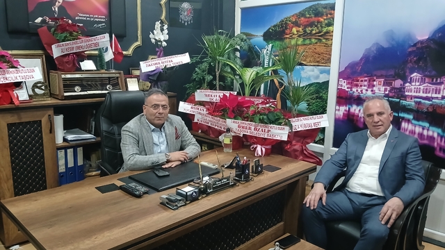 Taşova Belediye Başkanı Özlap'dan engellilere ziyaret