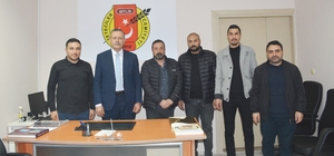 Rektör Elmastaş'tan BİGACEM'e ziyaret