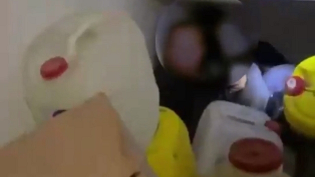 Fuhuşa sürüklenen 6 kadın, bidonla kapatılan gizli bölmeden çıktı